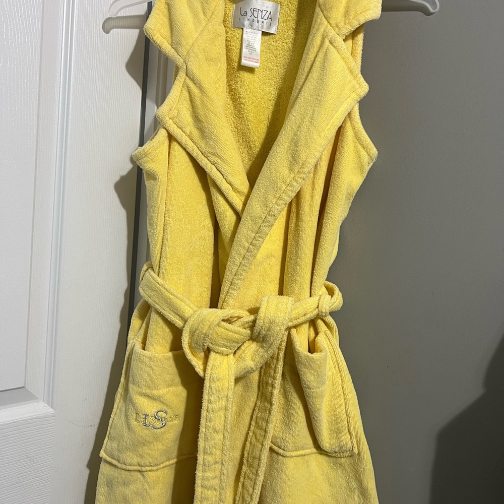 La Senza Sunny Yellow Lounge Robe